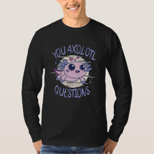 Camiseta Perguntas axolotl