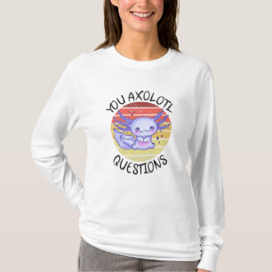 Camiseta Perguntas axolotl