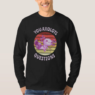 Camiseta Perguntas axolotl