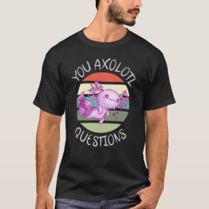 Camiseta Perguntas axolotl