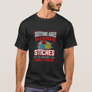 Camiseta Perguntas De Costura Feitas Enquanto Eu Contava Pe