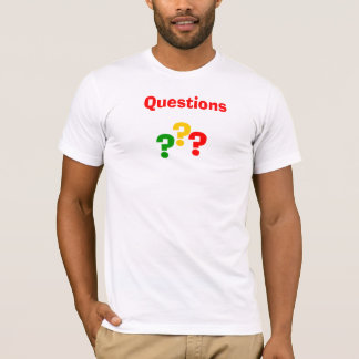 Camiseta Perguntas e Respostas