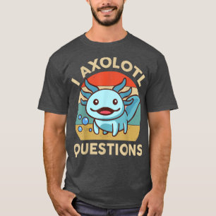 Camiseta Perguntas Engraçadas Aolotl Plush Bonito Aolotl