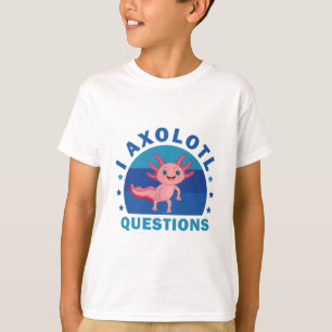 Camiseta Perguntas Engraçadas Axolotl I Axolotl - Crianças 