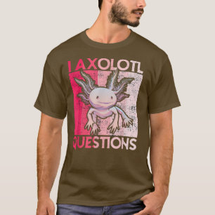 Camiseta Perguntas frequentes Crianças jovens adultos retro