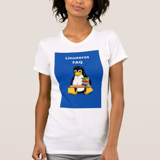 Camiseta Perguntas frequentes sobre Linuxeros