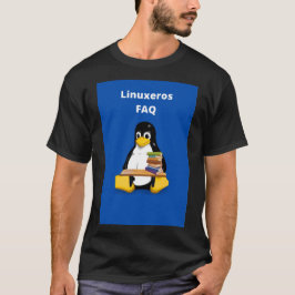 Camiseta Perguntas frequentes sobre Linuxeros