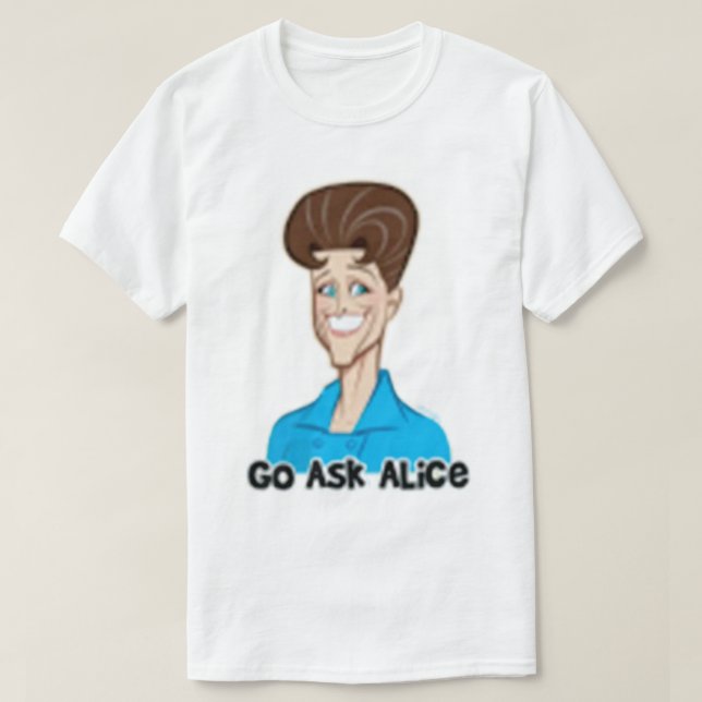 Camiseta Pergunte a Alice32 (Frente do Design)