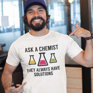 Camiseta Pergunte a um químico