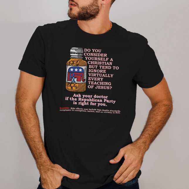 Camiseta Pergunte ao seu médico se o Partido Republicano é  (Criador carregado)