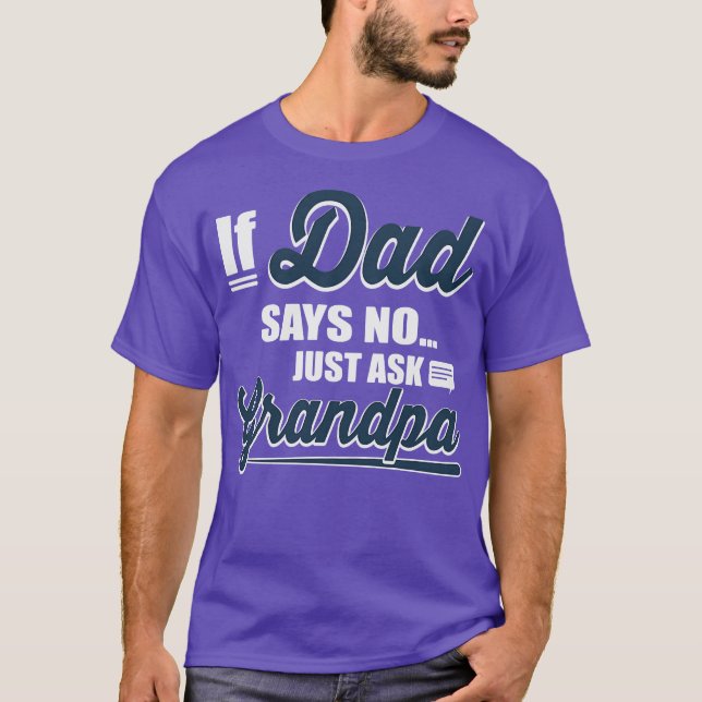 Camiseta Pergunte ao Vovô (Frente)