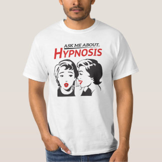 Camiseta Pergunte-me aproximadamente. Hipnose