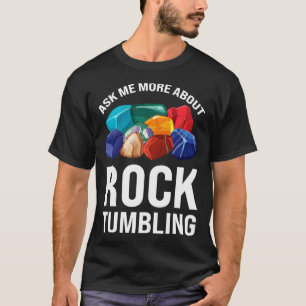 Camiseta pergunte-me mais sobre geologia descontrolada