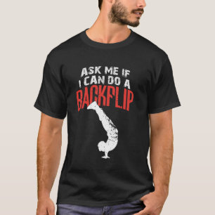 Camiseta Pergunte-me se posso fazer um "Backflip Funny Park