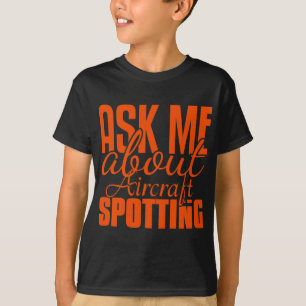 Camiseta Pergunte-Me Sobre A Busca De Aeronaves