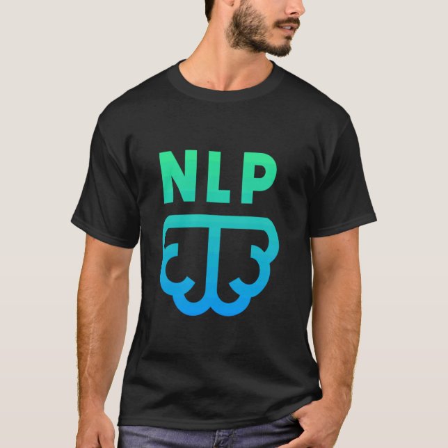 Camiseta Pergunte-me sobre a programação neuro-linguística  (Frente)