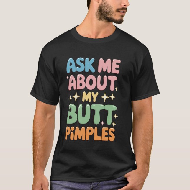 Camiseta Pergunte-Me Sobre As Minhas Bumbuns (Frente)