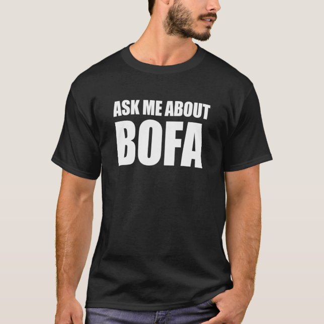Camiseta Pergunte-me sobre BOFA Men's Deez Nuts Bofa (Frente)