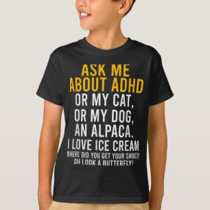 Camiseta Pergunte-me Sobre Consciencialização Da Saúde Ment