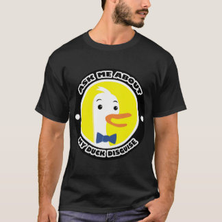 Camiseta Pergunte-Me Sobre Meu Disfarce Do Pato.