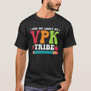 Camiseta Pergunte-me Sobre Meu Professor Orgulhoso da Tribo