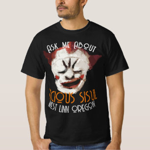Camiseta Pergunte-me Sobre minha IRADA SISTERS WEST LINN OR