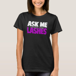 Camiseta Pergunte-me sobre minhas chicotadas - Younique