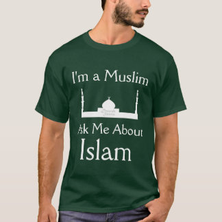 Camiseta Pergunte-me sobre o Islão