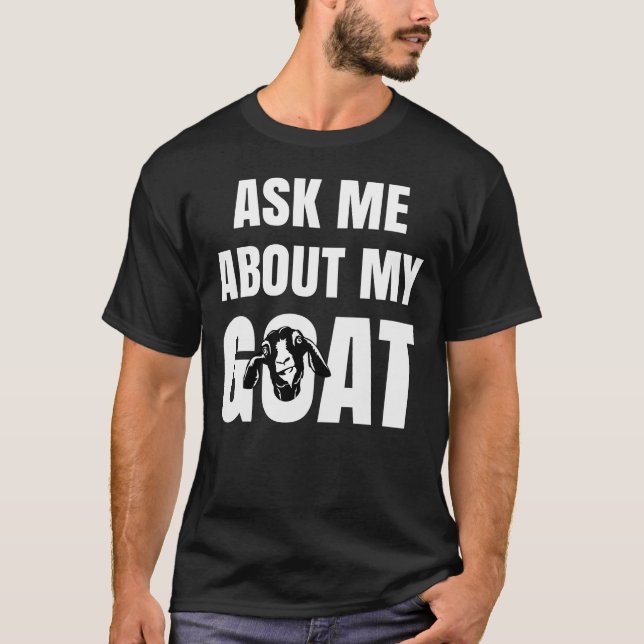 Camiseta Pergunte-Me Sobre O Meu Capim (Frente)