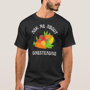 Camiseta Pergunte-Me Sobre O Produto De Hortaliças