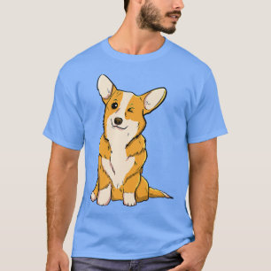Camiseta Pergunte-Me Sobre Pet Sentando Corgi Engraçado Mul