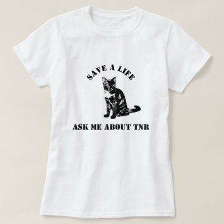 Camiseta Pergunte-me sobre TNR