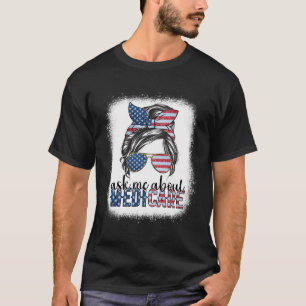 Camiseta Pergunte-Me Sobre Vendas do Agente de Seguro Medic