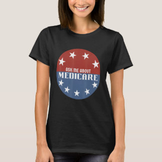 Camiseta Pergunte-Me Sobre Vendas do Agente de Seguro Medic