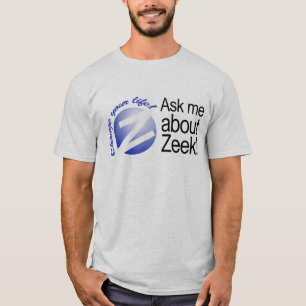 Camiseta Pergunte-me sobre Zeek