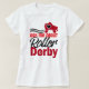 Camiseta Pergunte sobre Roller Derby, Roller Skating (Frente do Design)