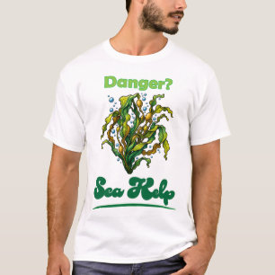 Camiseta Perigo? Alga Marinha