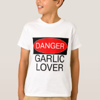 Perigo - Alho Lover Engraçado T-Shirt Mug Hat Apro