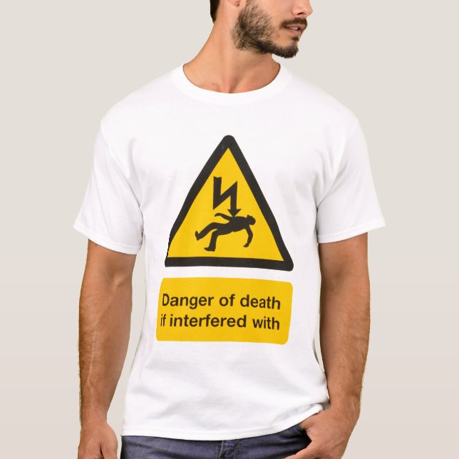 Camiseta Perigo da morte (Frente)