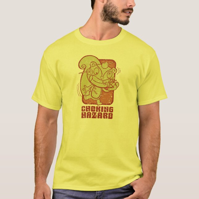 Camiseta Perigo de bloqueio (Frente)