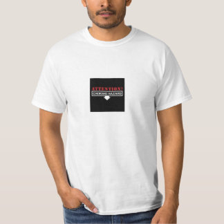 Camiseta perigo de bloqueio