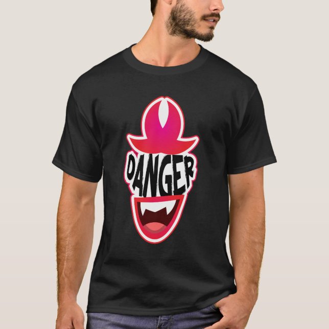 Camiseta Perigo de Rir (Frente)