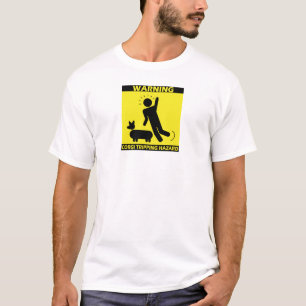 Camiseta Perigo de tropeço - Corgi