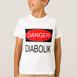 Camiseta Perigo - Diabolik Funny T Shirt Mug Hat Bag Apron