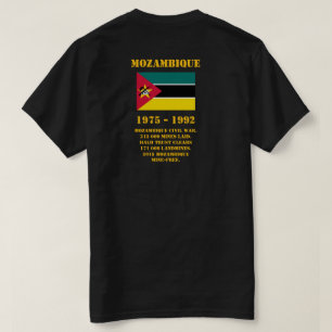 Camiseta Perigo Minas, Moçambique