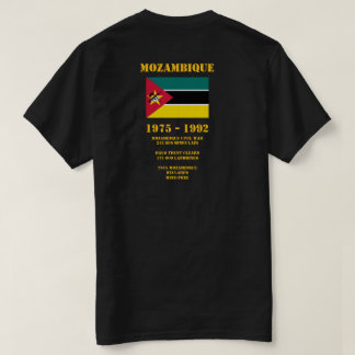 Camiseta Perigo Minas Terrestres, Moçambique