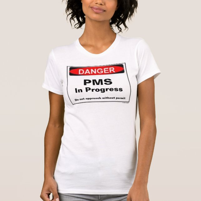 Camiseta Perigo - Nightie de PMS (Frente)