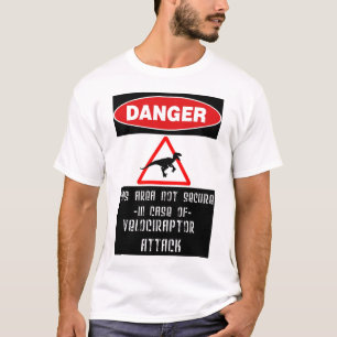Camiseta Perigo: Raptores