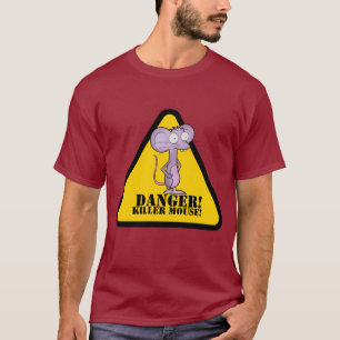 CAMISETA PERIGO! , RATO DO ASSASSINO!