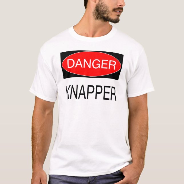 Camiseta Perigo - Sequestrador Engraçado Sequestro de Tambi (Frente)